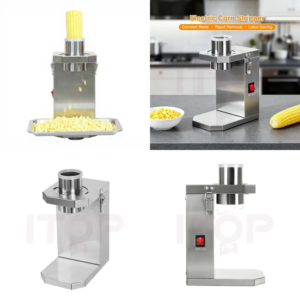Corn Sheller Machine - Electric Fresh Corn Peeler Thresher 7cm
