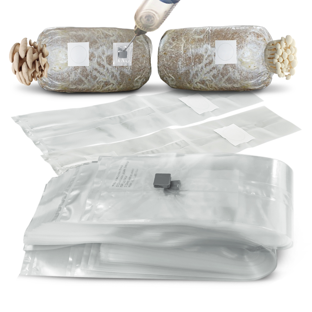 Mushroom Spawn Bag - 20PCS PP Mushroom Cultivation Bag 0.2Micron