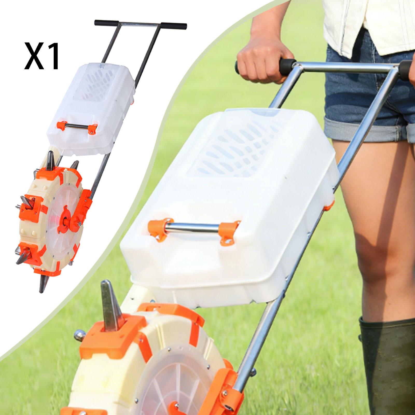 Corn Sheller Machine - Hand Push Seeder Fertilizer, Corn Planter