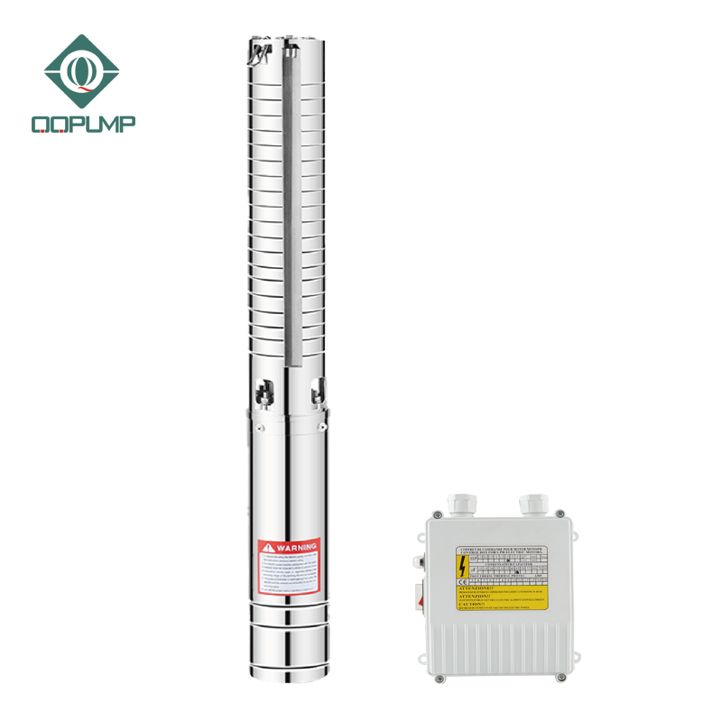 Farming Pump For Agriculture - QQPUMP 4SPM5-17 Vertical 2 Submersible Deep