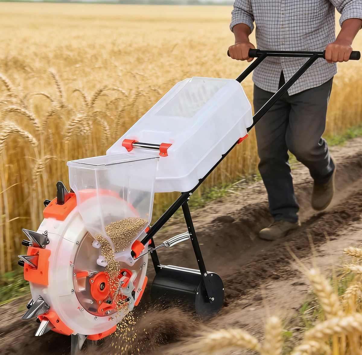 Hand Push Manual Seeder - Manu - Corn Sheller Machine のレビューと価格