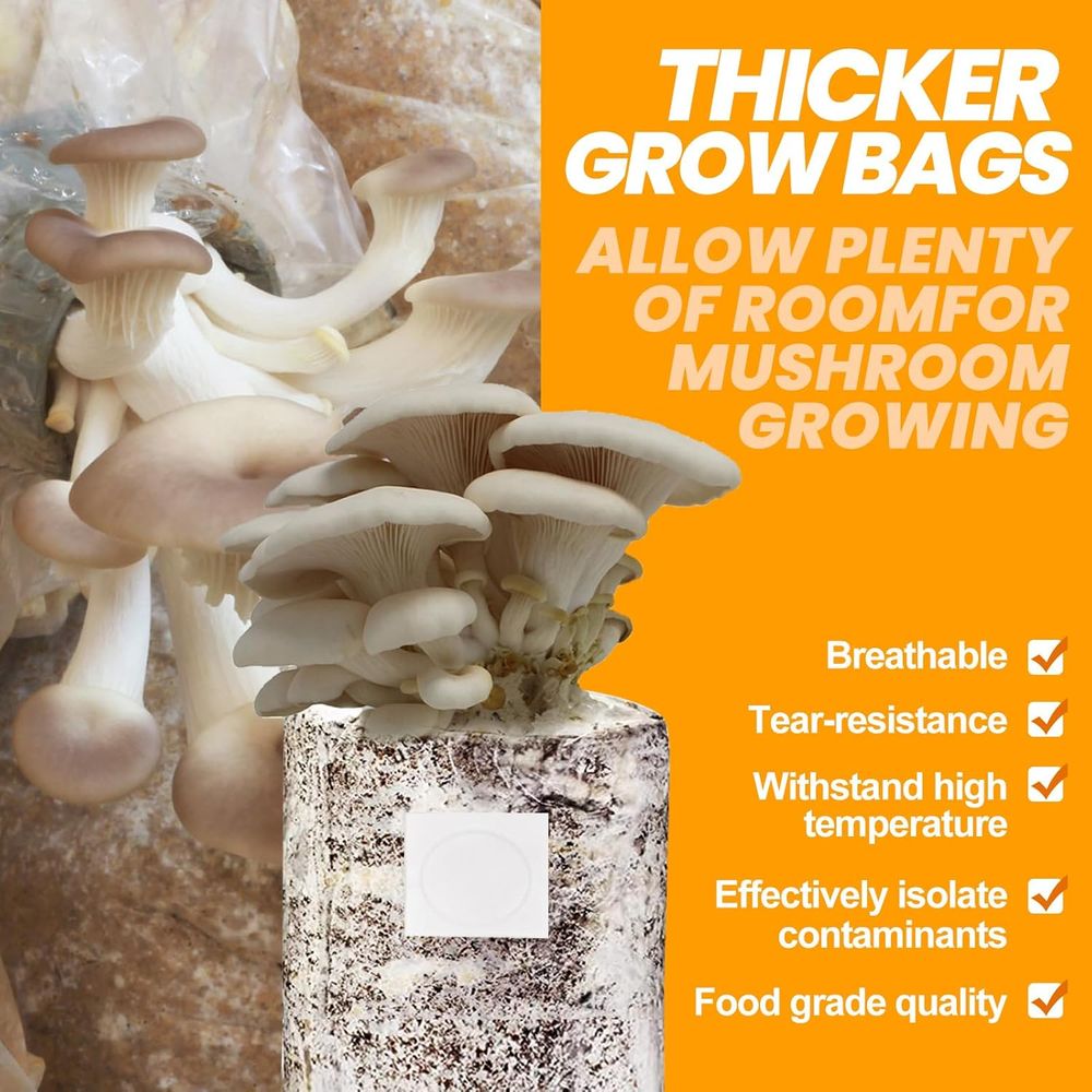 100PCS Mushroom Planting Kit - - Mushroom Spawn Bag のレビューと価格