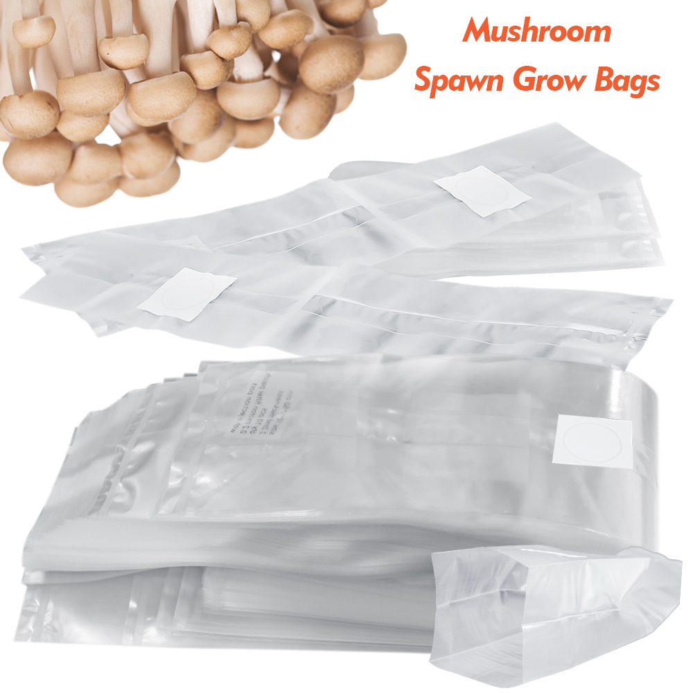50PCS PP 0.2um Filter PP Mushr - Mushroom Spawn Bag のレビューと価格