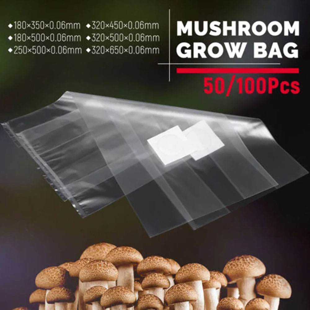Mushroom Spawn Grow Bag PVC Su - Mushroom Spawn Bag のレビューと価格