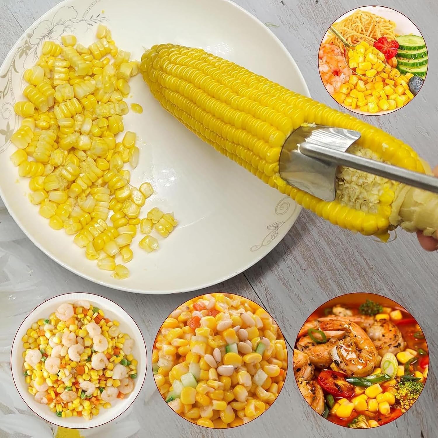 Corn Peeler,Corn on The Cob Re - Corn Sheller Machine のレビューと価格