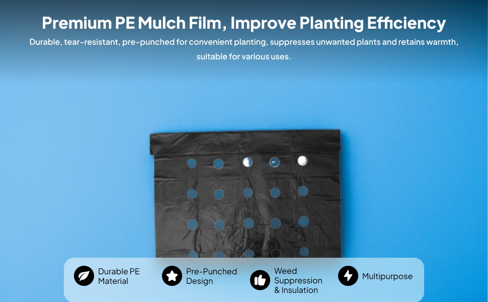 Garden Vegetable Mulch Film Ke - Agriculture Gardening Farming のレビューと価格