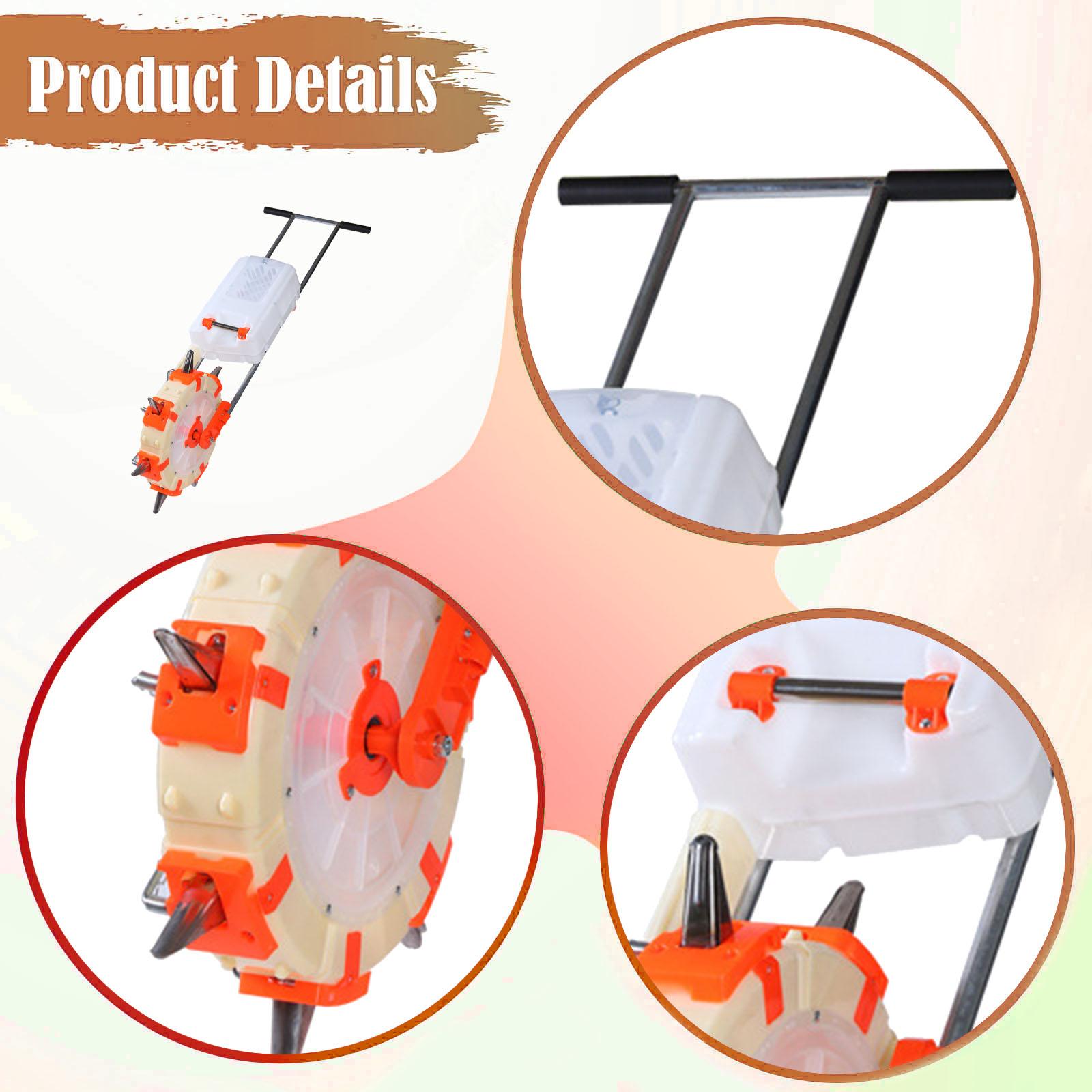 Hand Push Seeder Fertilizer, C - Corn Sheller Machine のレビューと価格
