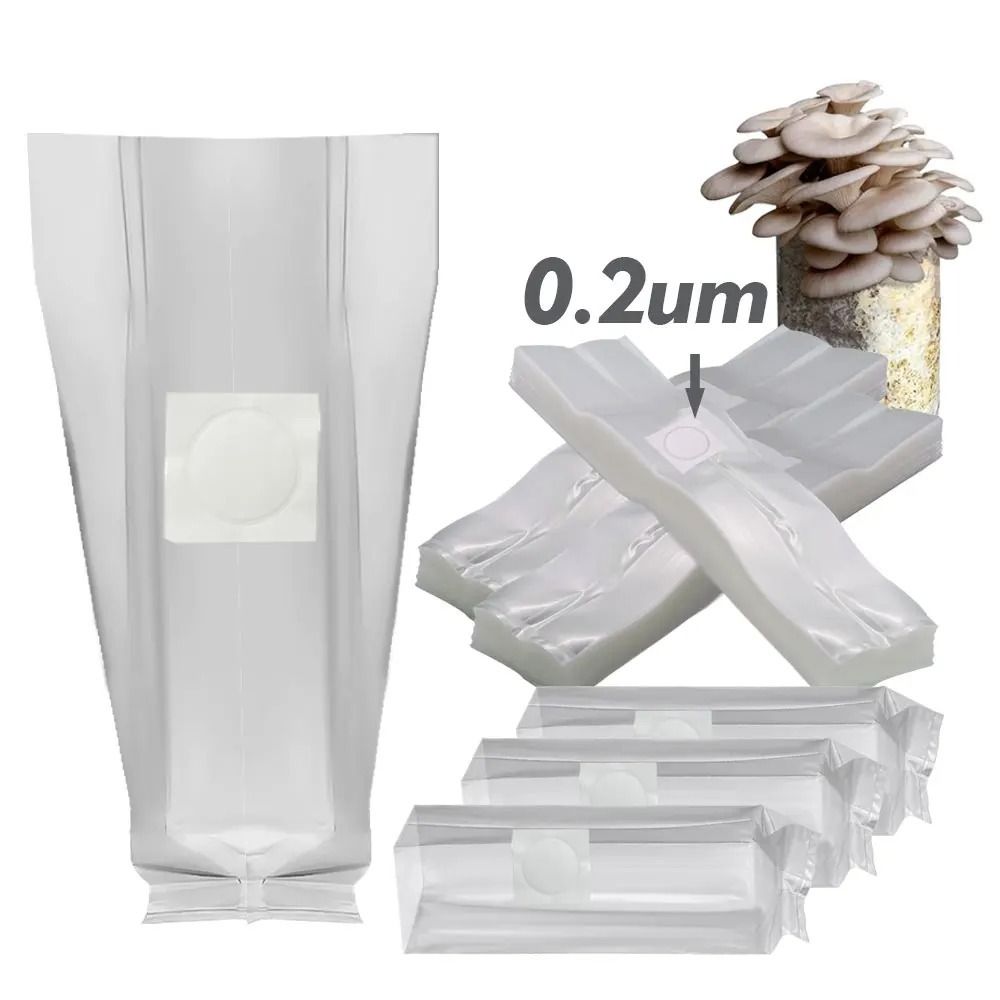 50pcs High Quality PP Mushroom - Mushroom Spawn Bag のレビューと価格