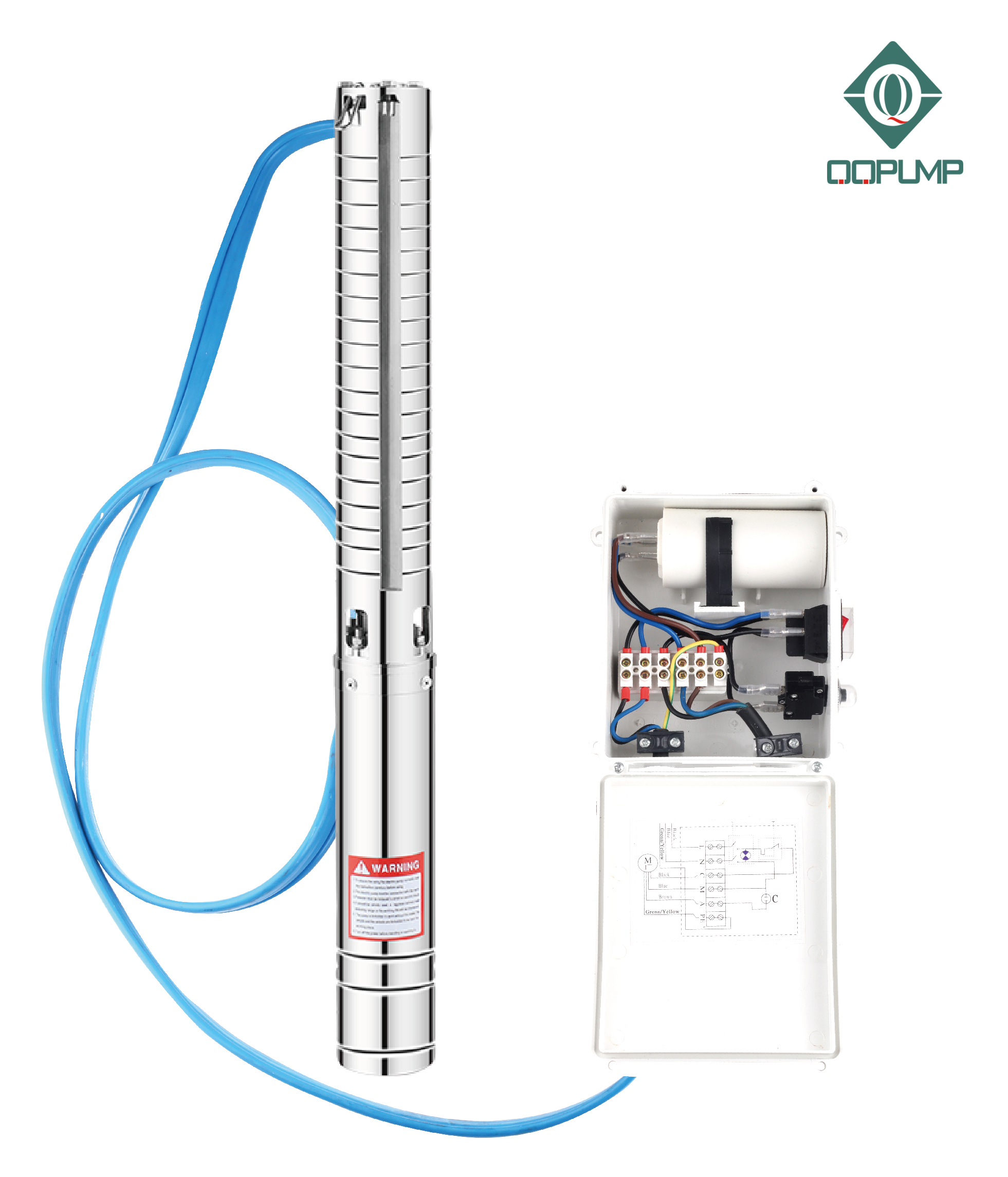 QQPUMP 4SPM5-17 Vertical 2 Sub - Farming Pump For Agriculture のレビューと価格